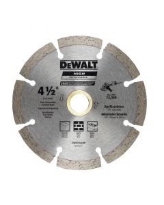 Disco Diamantado Segmentado 4 1/2" Dewalt Dw47452hp