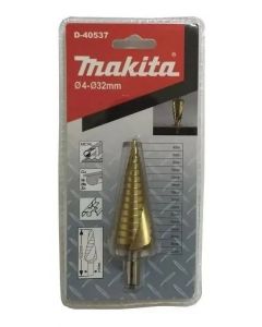 Broca Conica Espiral Recub Titanium Makita D-40537 4-32mm