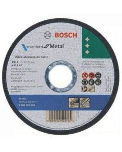 Disco Corte Inox Fino Standard 4.1/2 Bosch (9383)