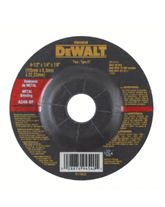 Disco Desbaste 4 1/2"x 1/4 X 7/8 Dewalt Dw44540